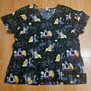 Vintage disney tonys restaurant single stitch t shirt rare